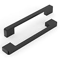 Matte Black Cabinet Pulls and Handles, 6.3 Inch, 10 Pack