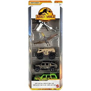 Mattel Matchbox Jurassic World 5 Pack Dominion