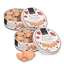 Mattigan's Danish style Butter Cookies, Pink Heart Shape, 2-Pack, 12 oz