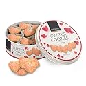 Mattigan's Pink Heart Cookies, Danish style Butter Cookies, 12 oz