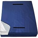 Mattress Bags for Moving and Storage,Waterproof Mattress Cover for Moving with Heavy Duty Handles, Strong Zipper, Reusable Mattress Storage Bag, Moving Supplies &amp; Moving Bags,Full Size,Navy,2 Pack