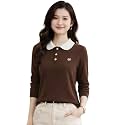 Matty Women s Polo T-ShirtLong Sleeve Casual