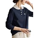 Matty Women s Polo T-ShirtLong Sleeve Casual
