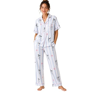 MAU ANUBE Womens Cotton Korean 2pc Night