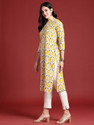 Mauka Women Printed Straight Kurta