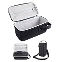 Mavro Hard Carry Case Cover Compatible with Marshall Middleton | JBL Pulse 5 | Sony SRS-XE300 (Black)