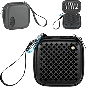 mavro hard eva case cover compatible with marshall willen portable speaker black