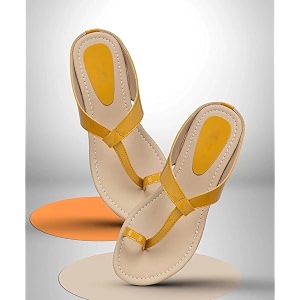 Womens Toe Ring Sandals - Elegant Ruched