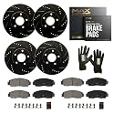 Max Advanced Brakes Front &amp; Rear Brake Kit For Mazda 3