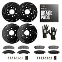 MAX Advanced Brakes Front &amp; Rear Brake Kit for Silverado, Sierra and Tahoe