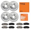 Max Advanced Brakes Front &amp; Rear Brake Kit For Chevy Blazer
