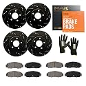 Max Advanced Brakes Front &amp; Rear Brake Kit For Ford F250 Super Duty