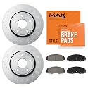Max Advanced Brakes Rear Brake Kit For Mitsubishi Eclipse Cross