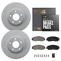 Max Advanced Brakes Rear Brake Kit For Mitsubishi Eclipse Cross