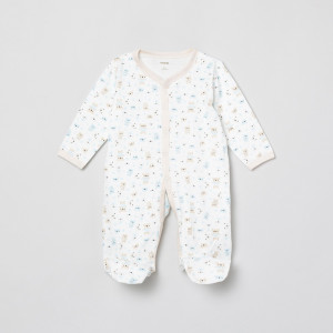 MAX Baby Boys Multicolor Sleepsuit