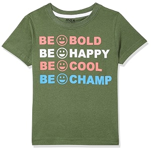 Max Boys Regular Fit T-Shirt