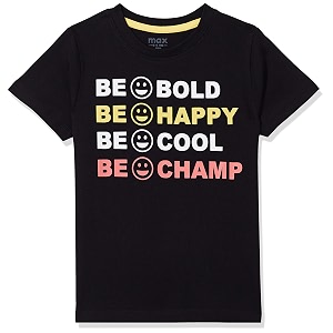 Max Boys Regular Fit T-Shirt