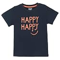Max Boy Cotton Printed Regular Fit T-Shirt