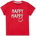 Max Boy Cotton Printed Regular Fit T-Shirt