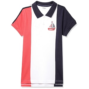 Max Boys Colourblocked Polo T-Shirt