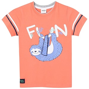 max boy39s graphic print crew neck regular fit t-shirt