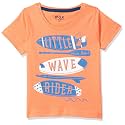Max Boys Printed Crew Neck T-Shirt