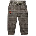 Max Boys Printed Drawstring Waist Joggers