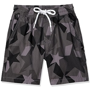 Max Boys Printed Drawstring Waist Shorts