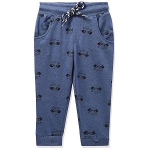 max boys printed elasticated joggers