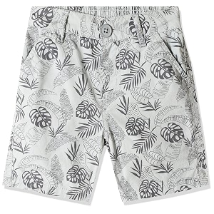 Max Boys Printed Semi-Elasticated Shorts