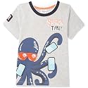 Max Boys Regular Fit Printed Crew Neck T-Shirt