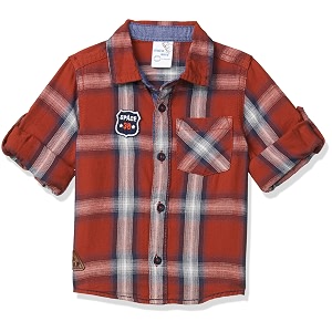 Max Boys Striped Full-Sleeves Shirt
