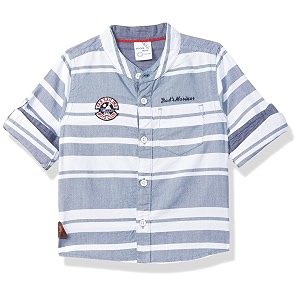 Max Boys Striped Full-Sleeves Shirt