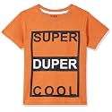 Max Boys Typographic Print Crew Neck T-Shirt