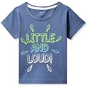 Max Boys Typographic Print Crew Neck Regular
