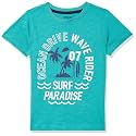 Max Boys Typographic Print Crew Neck T-Shirt