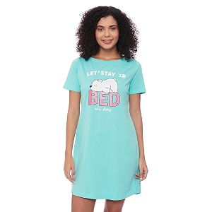 max women39s cotton long length chemise regular nightdress