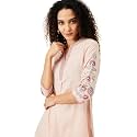 Max Cotton Blend Women Kurta Regular
