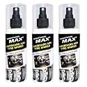 MAX Dashboard &amp; Tyre Shiner 200 ML (Pack of 3) - Selected Formula for Long Lasting and Glossy Shine