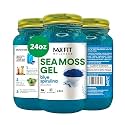 MAX FIT Sea Moss Gel Raw (12 Flavors) 24oz Wildсrafted Gold Sea Moss Gel from Saint Lucia | 92 Vitamins and Minerals | Pure Raw+Non-GMO | Vegan Superfood