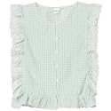 Max Girls Checked Regular Fit Top