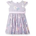 Max Girls Floral Printed A-Line Dress