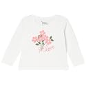 Max Girls Floral Printed Long Sleeve T-Shirt
