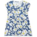 Max Girls Floral Printed Midi A-Line Dress