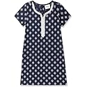 Max Girls Cotton Regular Fit Regular Floral Printed Notched Neck A-Line Kurta