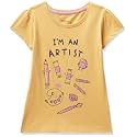 Max Girls Graphic Print Round Neck T-Shirt