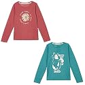 Max Girls Cotton Regular Fit Graphic Printed