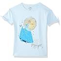 Max Girls Printed Cap Sleeves Regular Fit