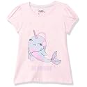 Max Girls Printed Round Neck T-Shirt