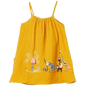 Max Girls Printed Sleeveless Dress